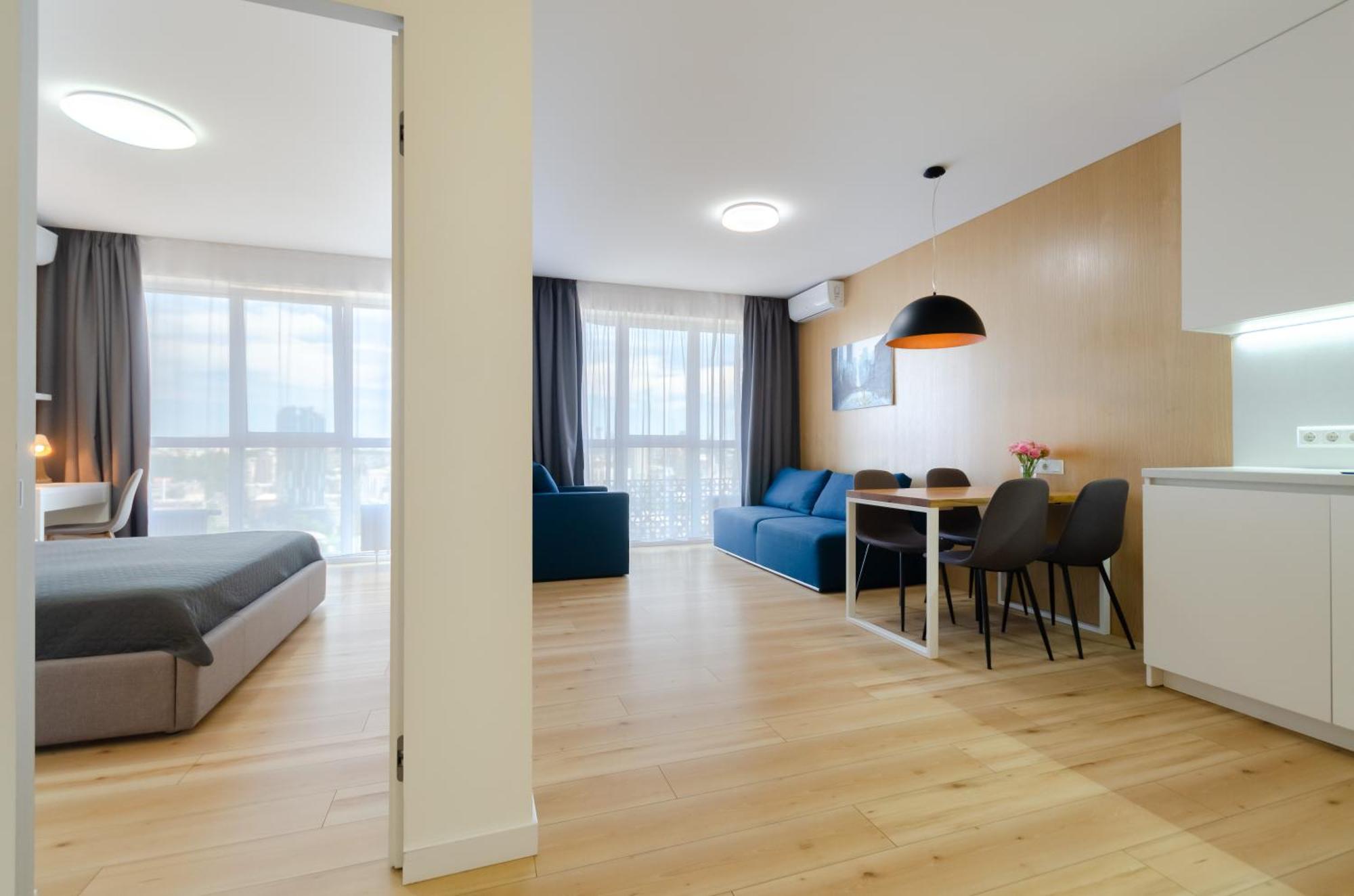 Petrovdom Apartments 205-206 In Rc Kvartet, 16Г Vasyl Lypkivskyi Street 키예프 외부 사진